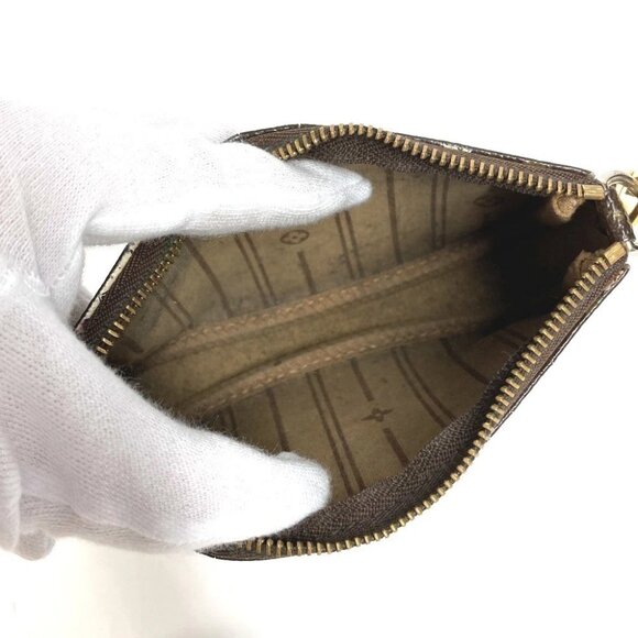 LOUIS VUITTON M95804 Monogram Label Mini Pochette Accessoires Shoulder Hand Bag - Picture 6 of 16